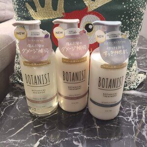 3pc Botanist Haircare Set: Shampoo, Condition, Scalp Cleanse Treatment [Japan]